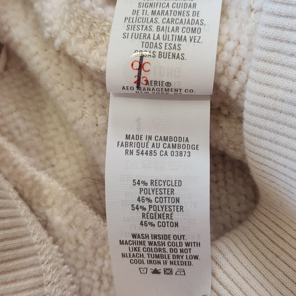 Aerie Après-Chill Trouser Wide Leg Sweatpant - XS Long - Picture 6 of 11